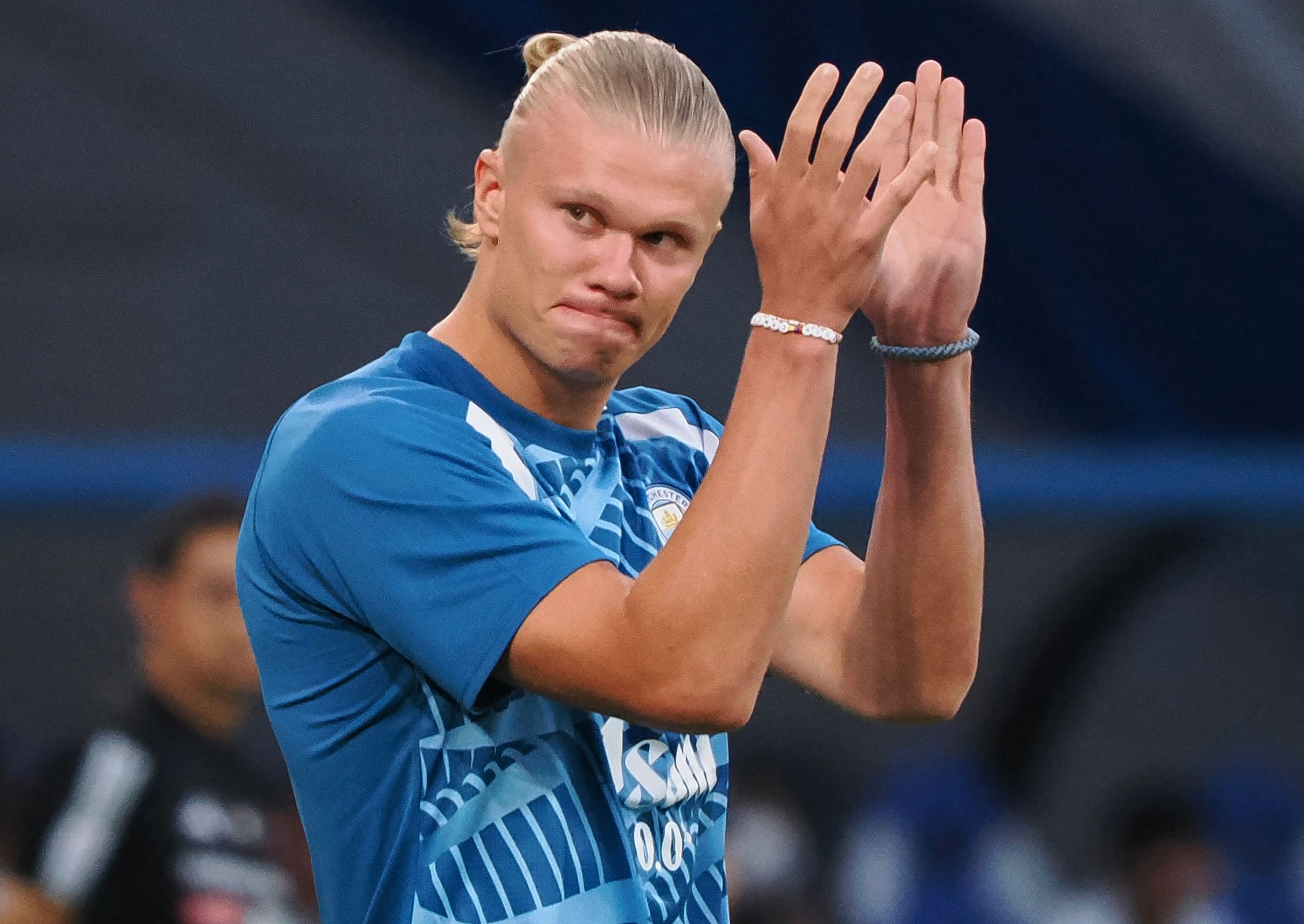 Penyerang Manchester City Erling Haaland