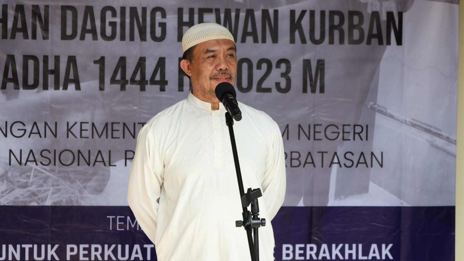 Pemotongan Hewan Kurban di Lingkungan Kemendagri Tingkatkan ASN BerAKHLAK