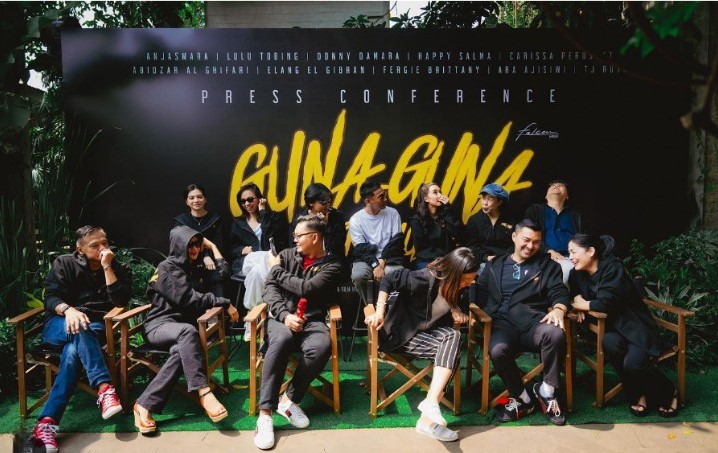 Konferensi pers film Guna-Guna Istri Muda