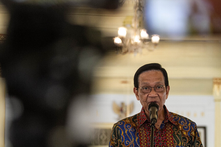 Gubernur DIY Sri Sultan Hamengku Buwono X.