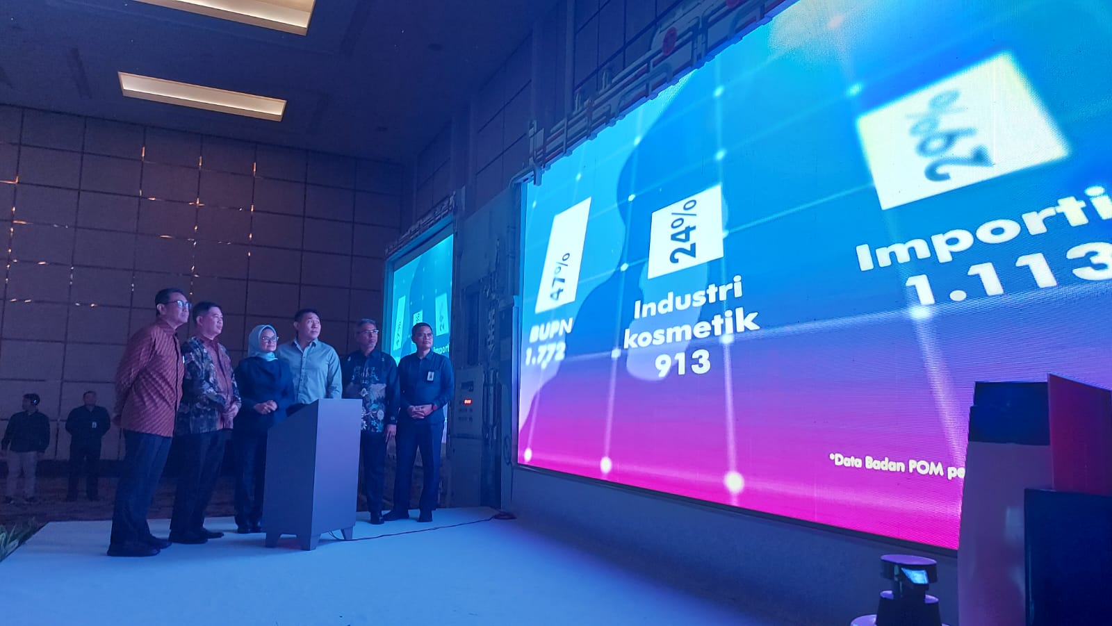 Badan POM menggelar pertemuan dengan pengusaha industri kosmetik