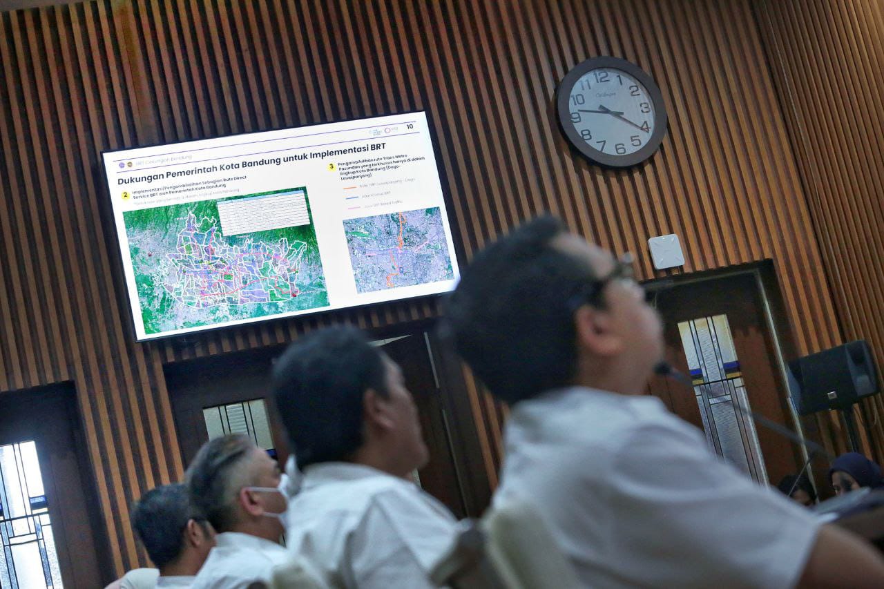 Pembangunan BRT Bandung Raya Dimulai 2024