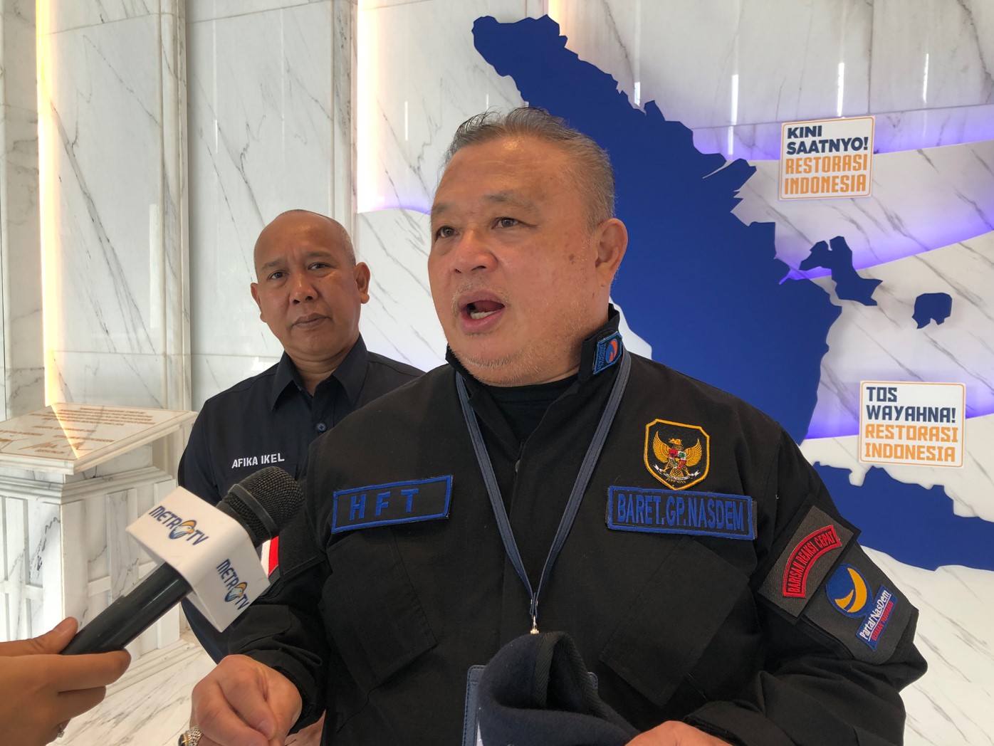 Sekretaris Jenderal Partai NasDem Hermawi Taslim