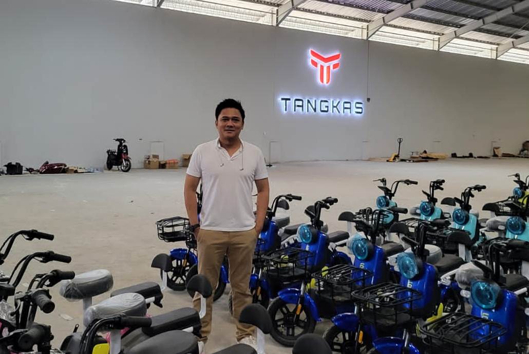 CEO dan Founder dari PT Tangkas, Agung Pamungkas, di area pabrik yang akan diresmikan di Ungaran, Kabupaten Semarang, Provinsi Jateng.