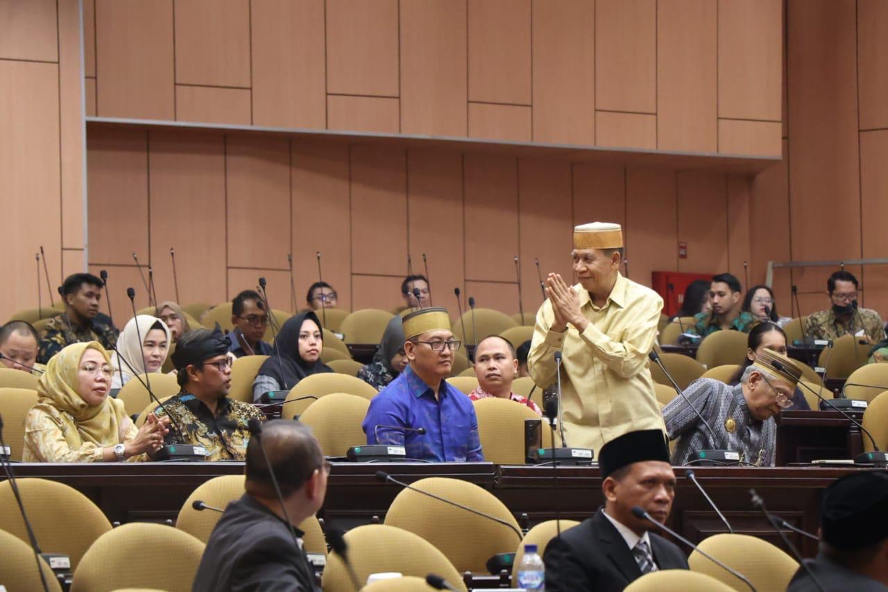 Paripurna DPD RI di Gedung Nusantara V, Komplek Parlemen Senayan, Jakarta, Jumat (14/7/2023).