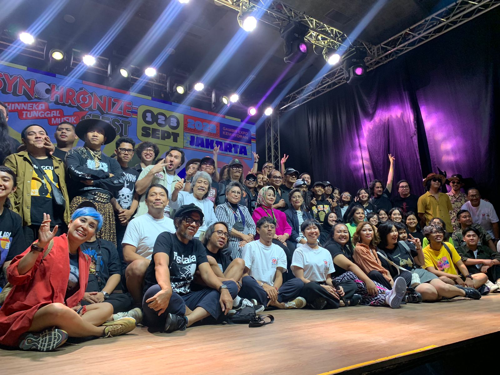 Para penampil Synchronize Fest 2023