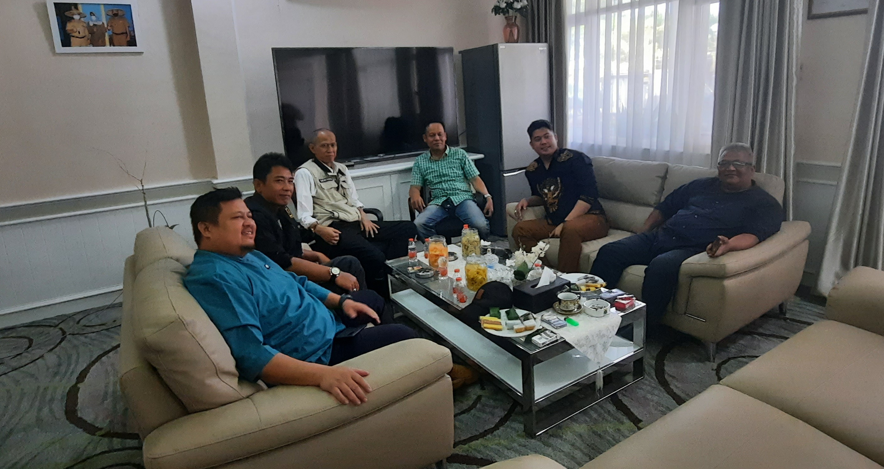 Lima Ketua Parpol Temui Wakil Bupati Cianjur Bahas Pemilu 2024