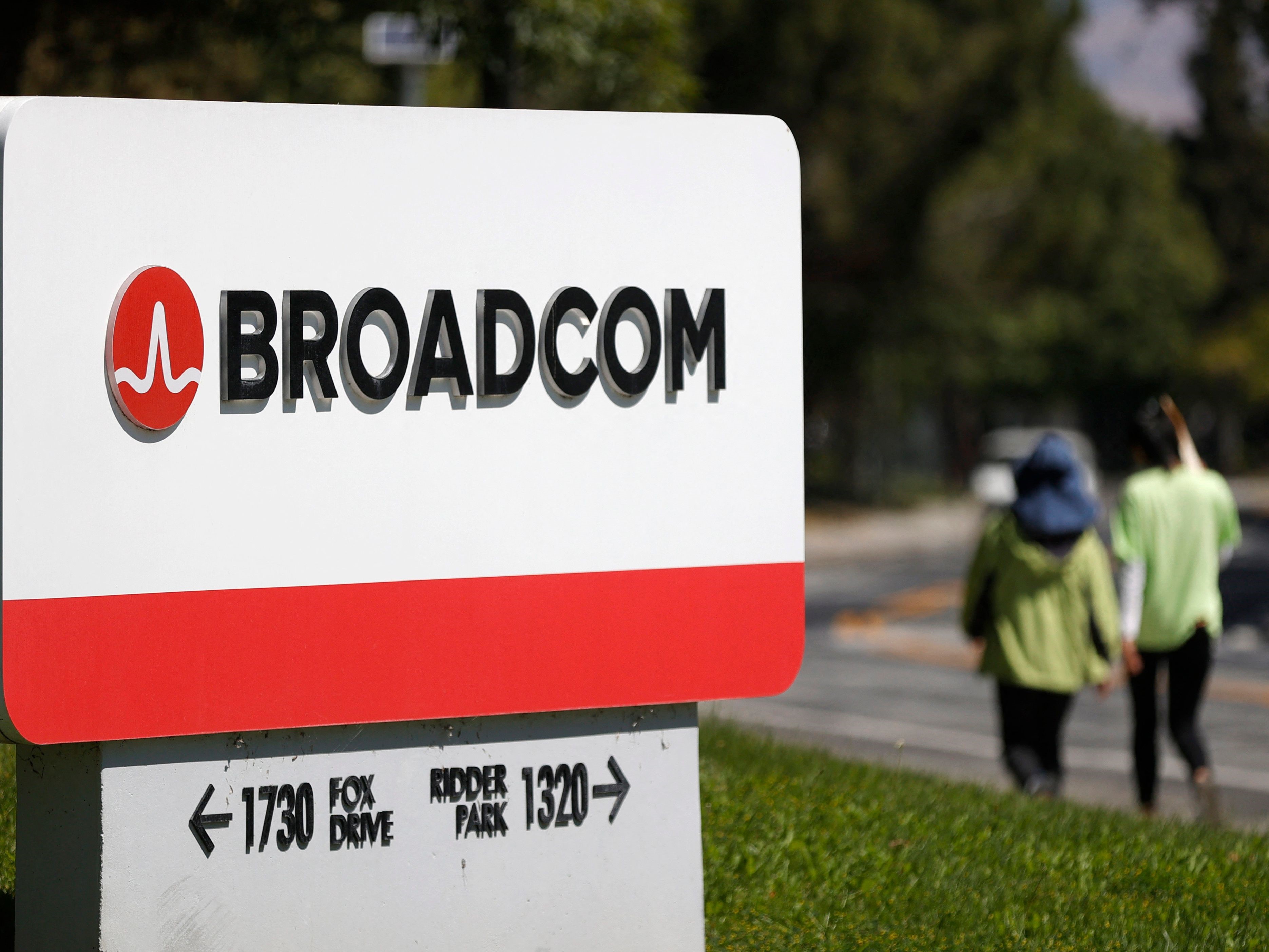 Kantor Broadcom di San Jose, California.