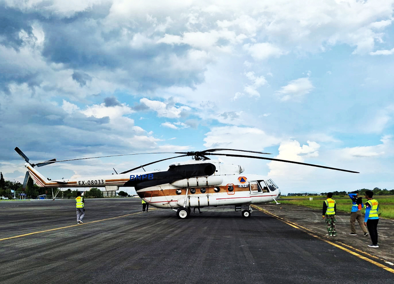 Sebanyak 31 helikopter dipersiapkan BNPB untuk menangani karhutla di 6 provinsi prioritas.