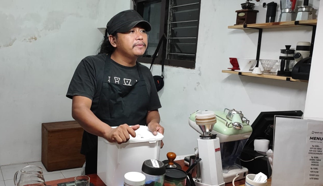 Yatmiyanto, petani milenial dari Pasuruan yang mendapat program YESS dari Kementan