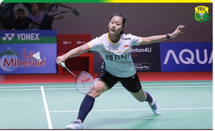 Tunggal putri Indonesia Putri Kusuma Wardani