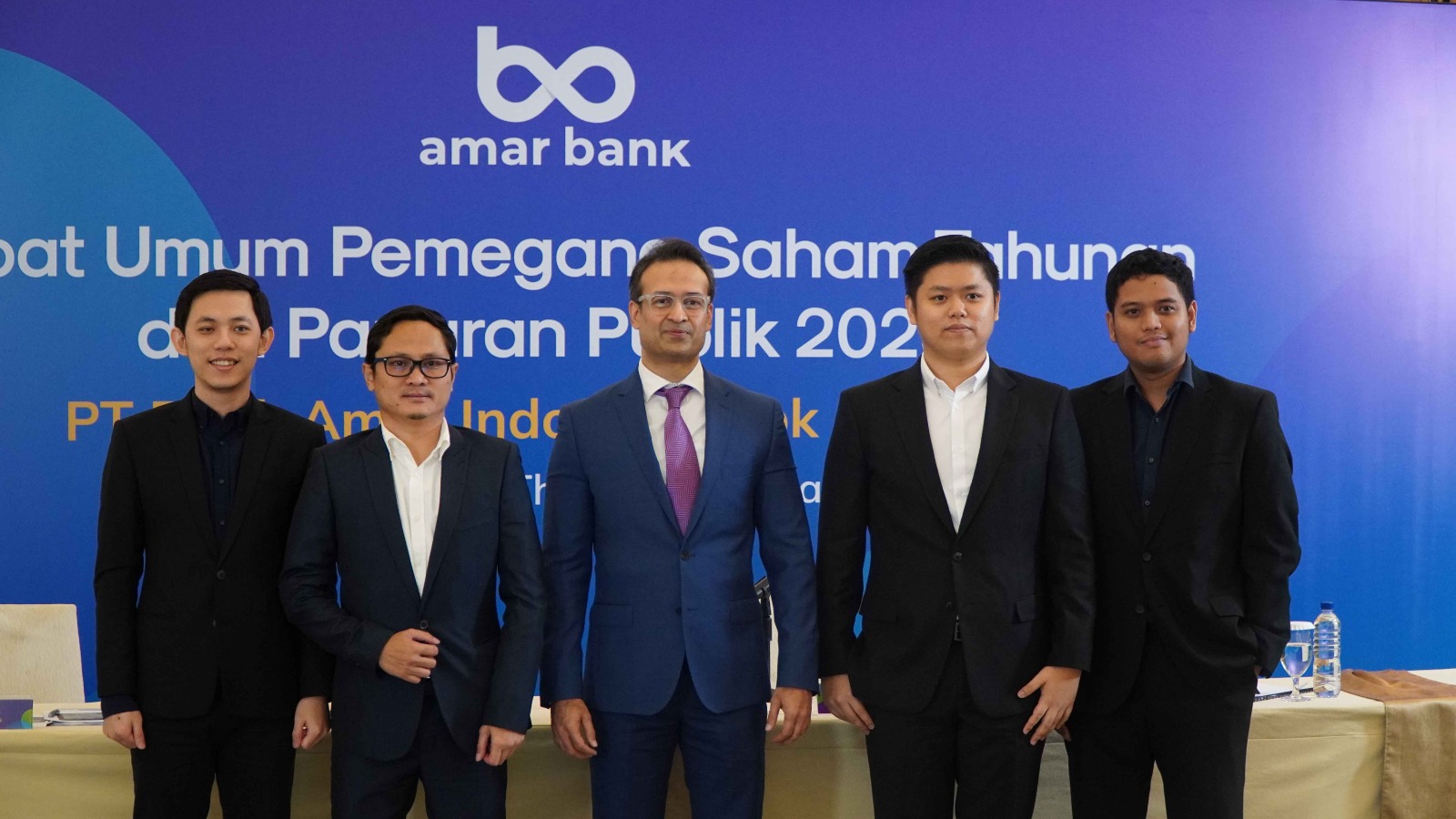 Bank Amar menggelar rapat umum pemegang saham tahunan dan paparan publik 2023. 
