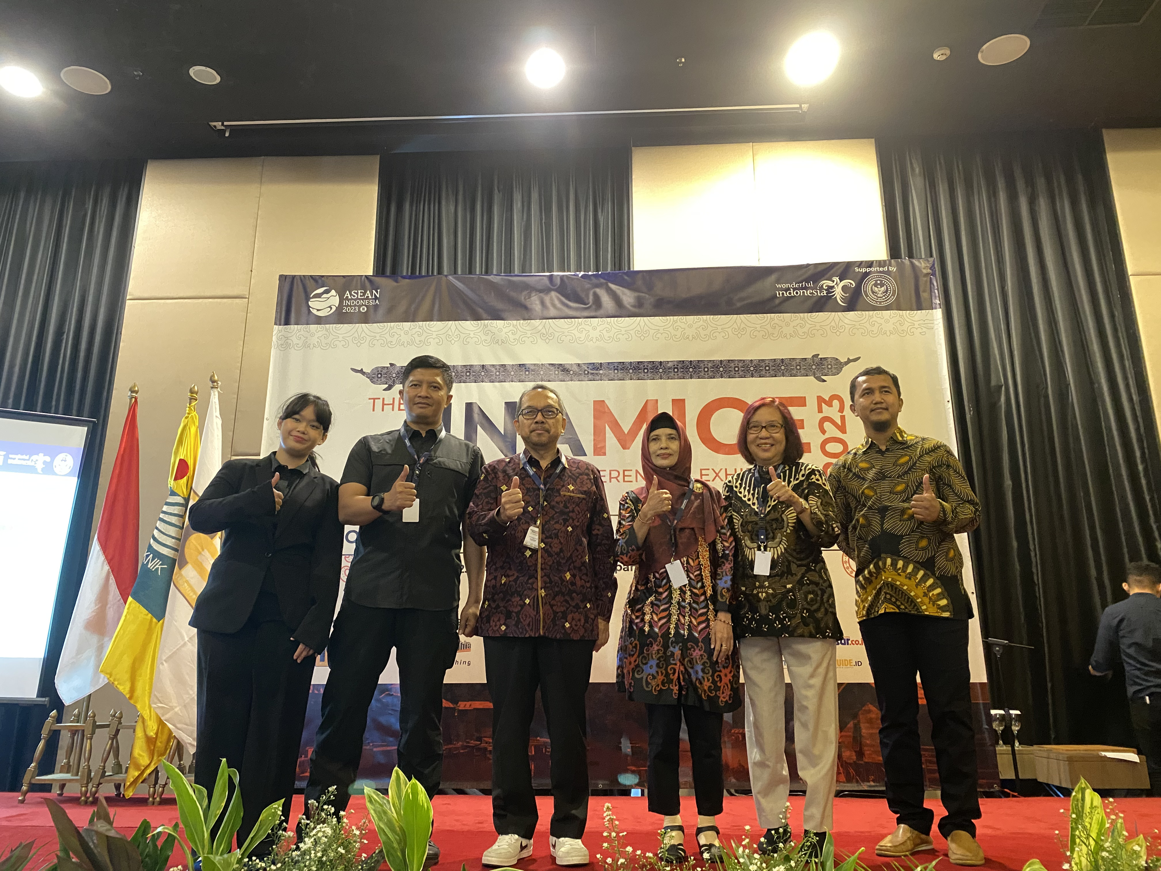 Program Studi MICE PNJ menyelenggarakan INAMICE 2023 di Hotel Aston Priority Simatupang & Conference Center, Jakarta, Selasa (18/7).