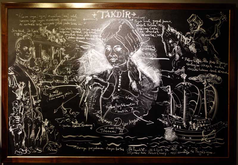 Penderitaan rakyat akibat penjajahan Belanda menjadi dasar perang Diponegoro.