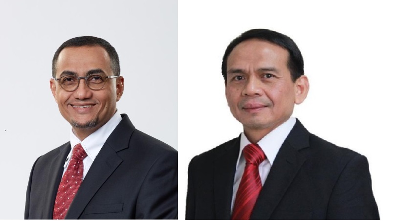 Hasan Fawzi (kiri) dan Agusman (kanan).