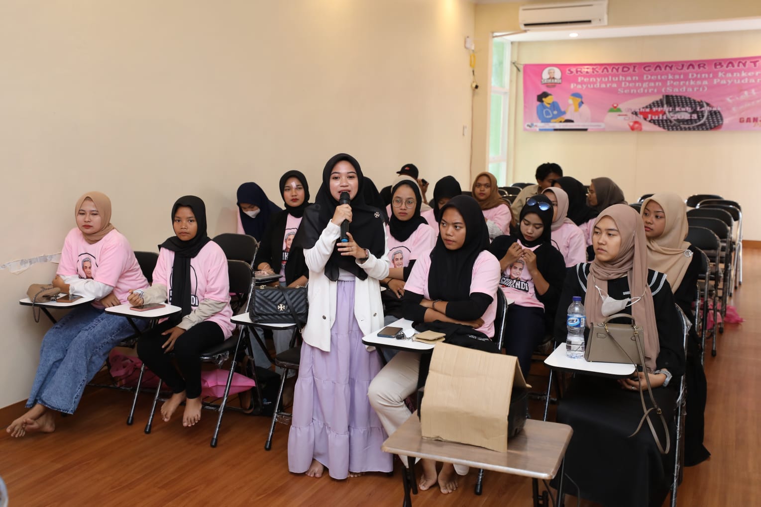 Penyuluhan kanker payudara di Kabupaten Lebak