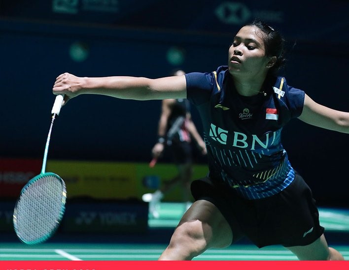 Tunggal putri Indonesia Gregoria Mariska Tunjung