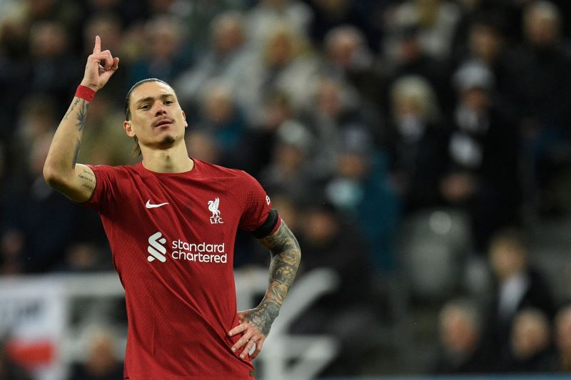 Penyerang Liverpool Darwin Nunez