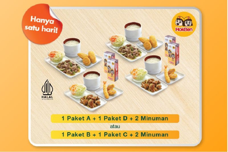 HUT Ke-67, Danamon Gandeng HokBen Gelar Promo Makan Berdua