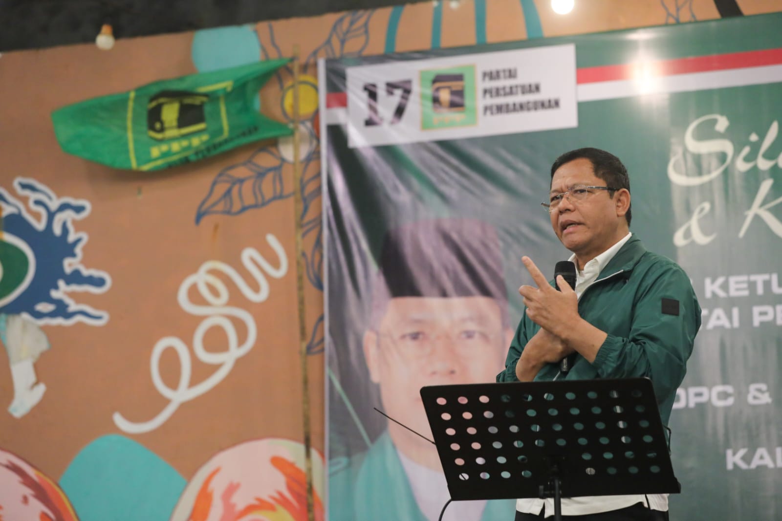 PLT Ketum PPP Muhamad Mardiono saat konsolidasi bersama DPW Kaltim.