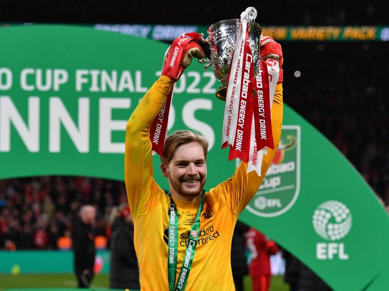 Kiper nomor 2 Liverpool Caoimhin Kelleher