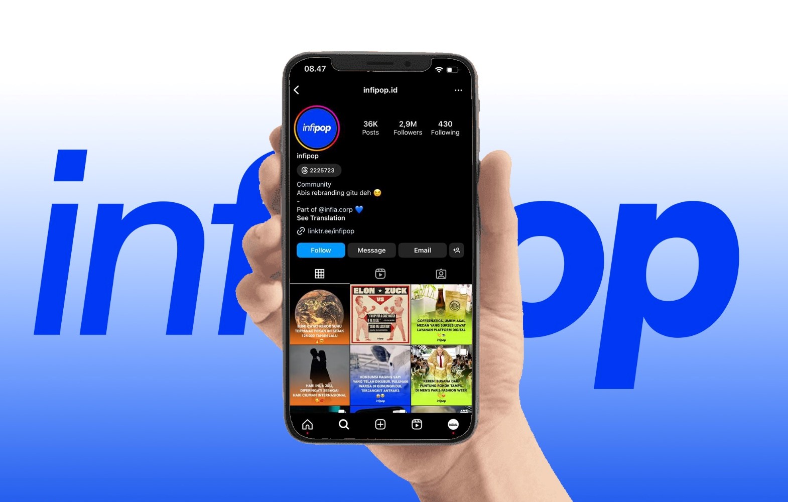 9 Tahun Sajikan Informasi Trending, Infia Fact Hadir dengan Nama Baru Infipop