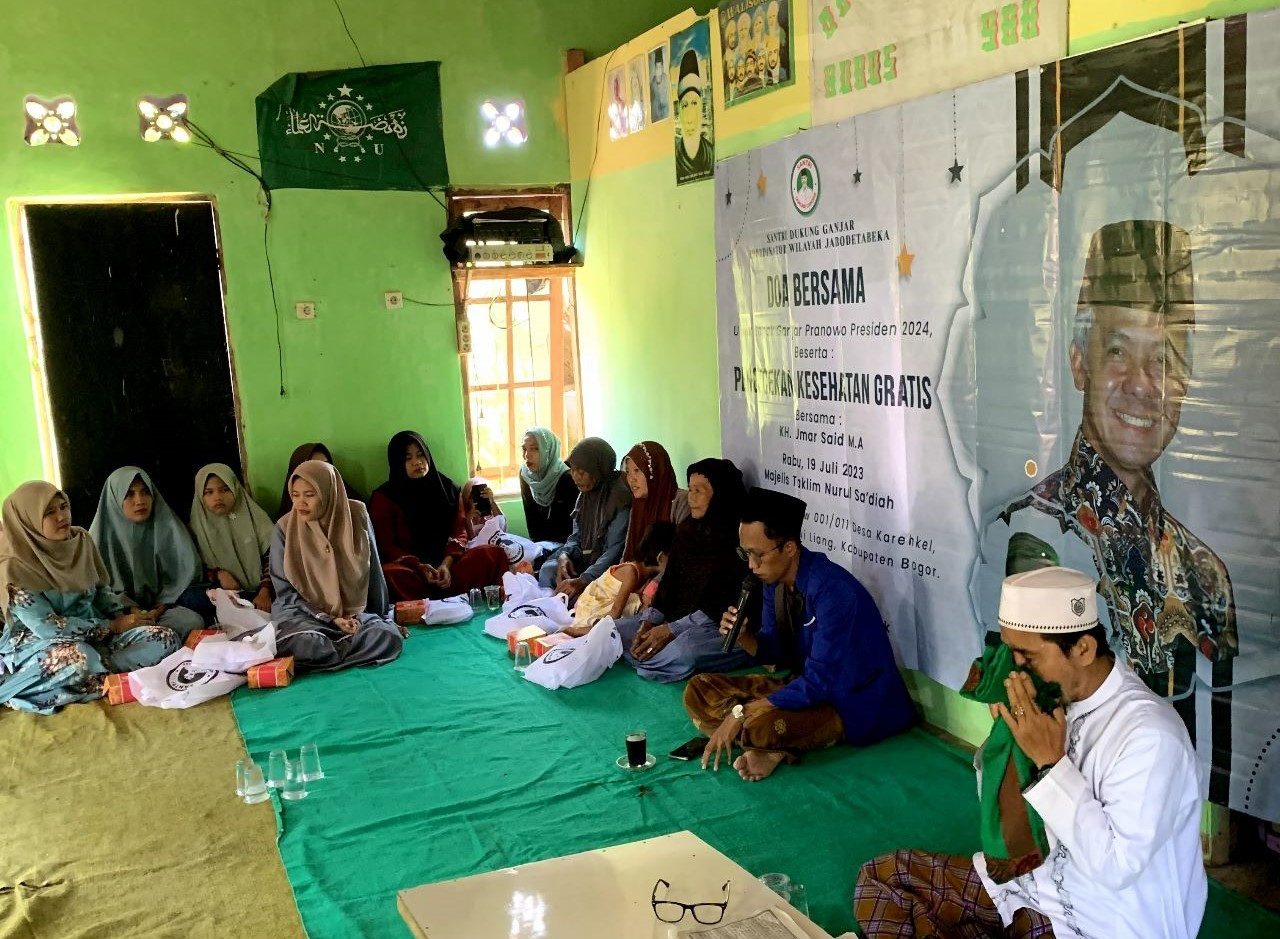 Doa bersama dan pemeriksaan kesehataan gratis di Kabupaten Bogor