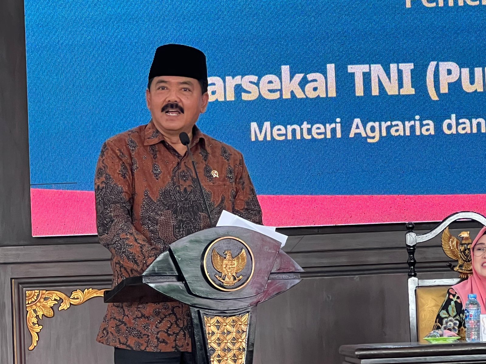 Menteri ATR/BPN Hadi Tjahjanto