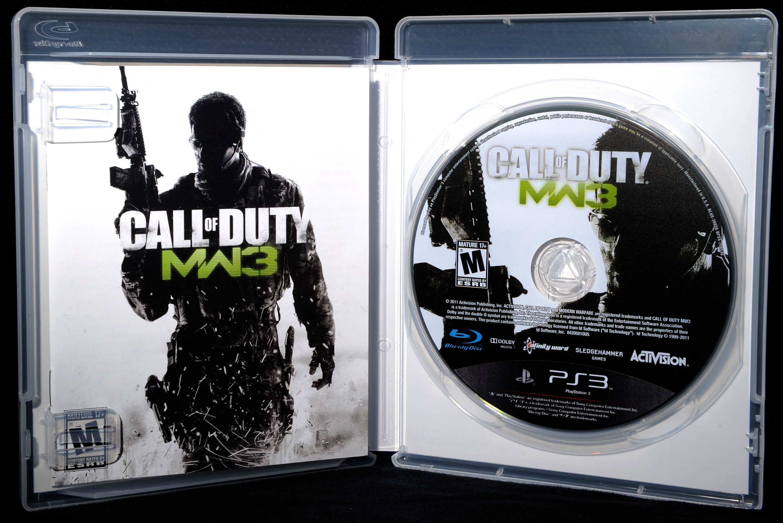 Call of Duty Modern Warfare 3 untuk Playstation 3.