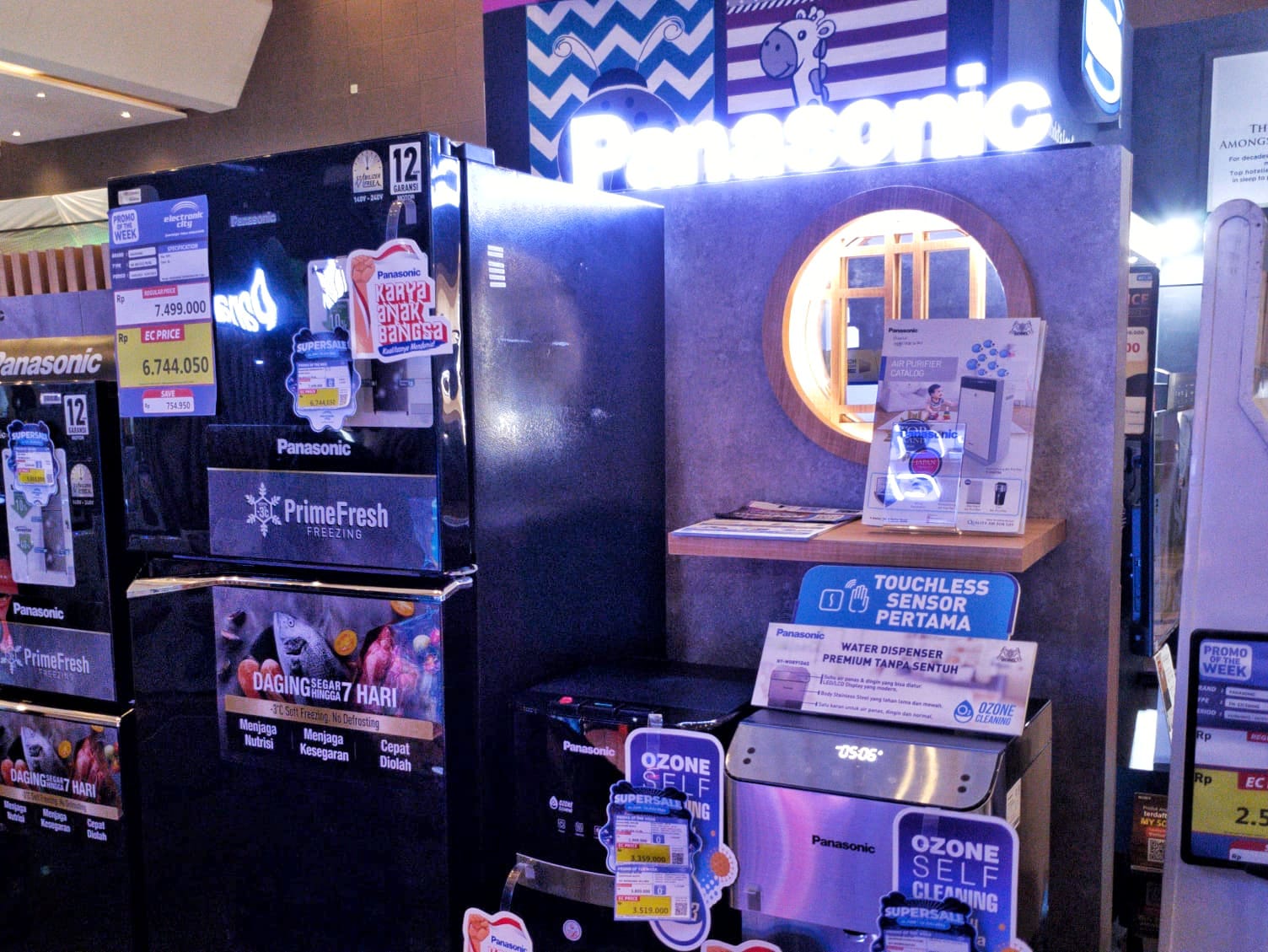 Booth Panasonic Gobel Indonesia di Pekan Raya Jakarta