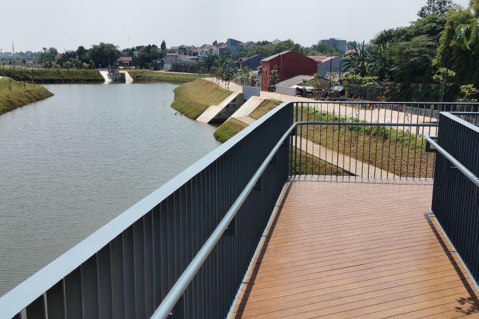 Ilustrasi: Waduk Brigif, Jakarta