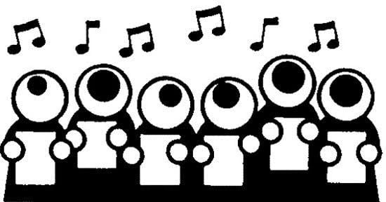 Ilustrasi paduan suara