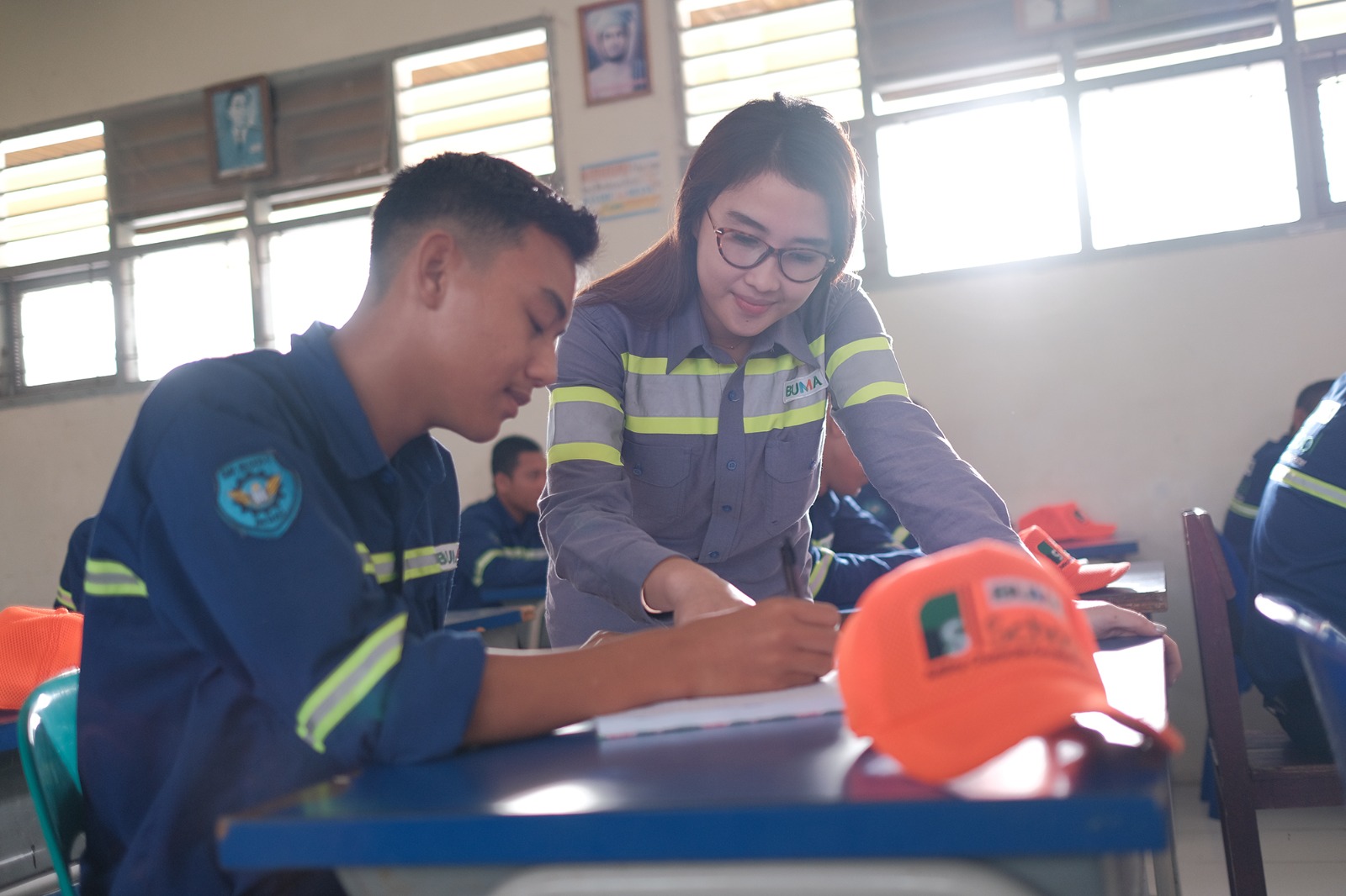 BUMA School Kelas Industri bekerja sama dengan sejumlah SMK di wilayah Kabupaten Berau, Kalimantan Timur.  