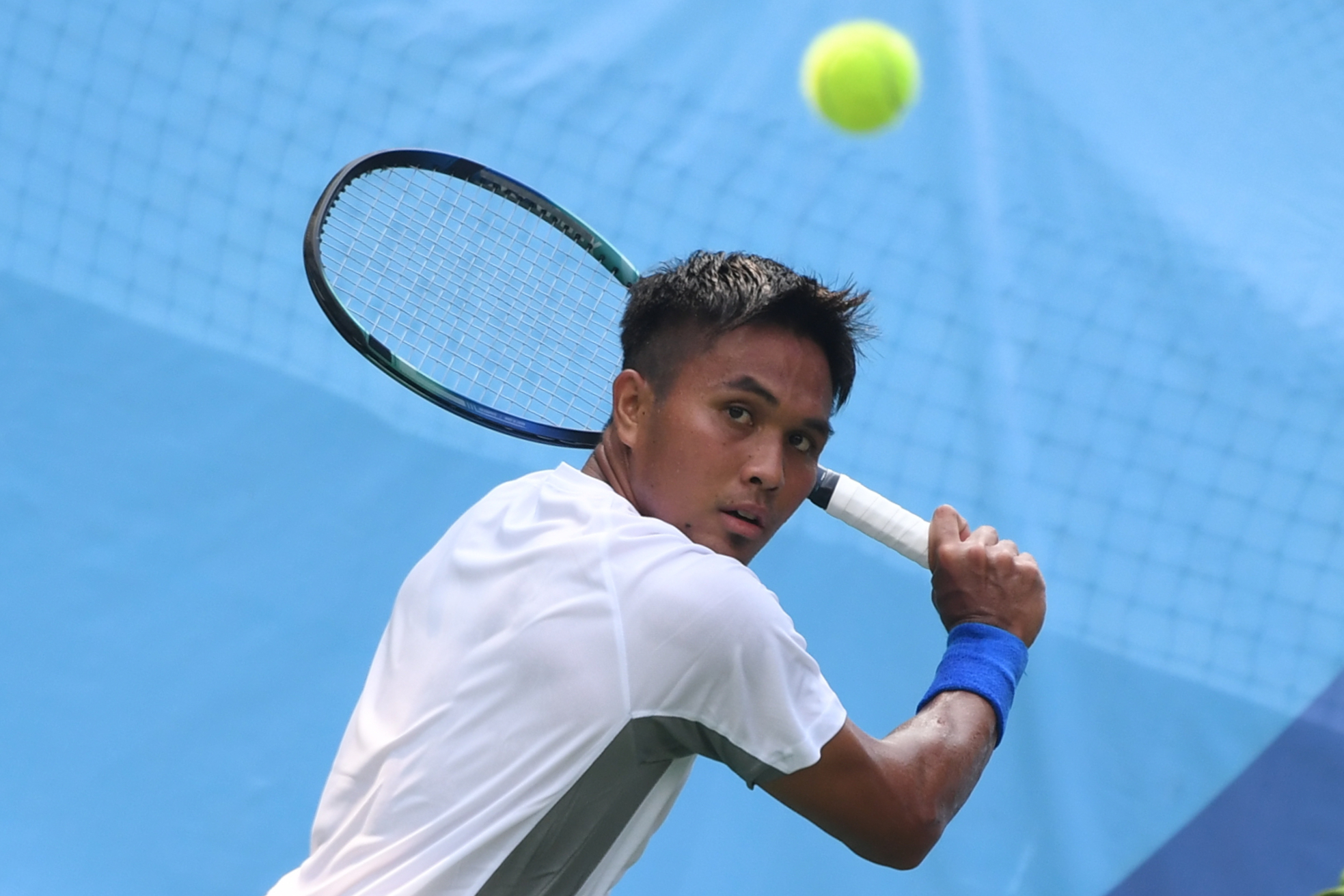 Petenis Muhammad Rifqi Fitriadi