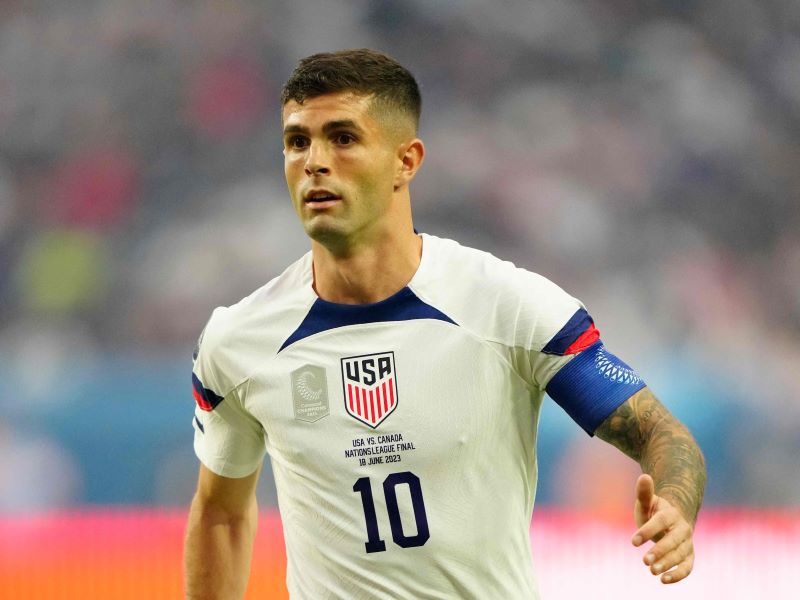 Pemain baru AC Milan Christian Pulisic