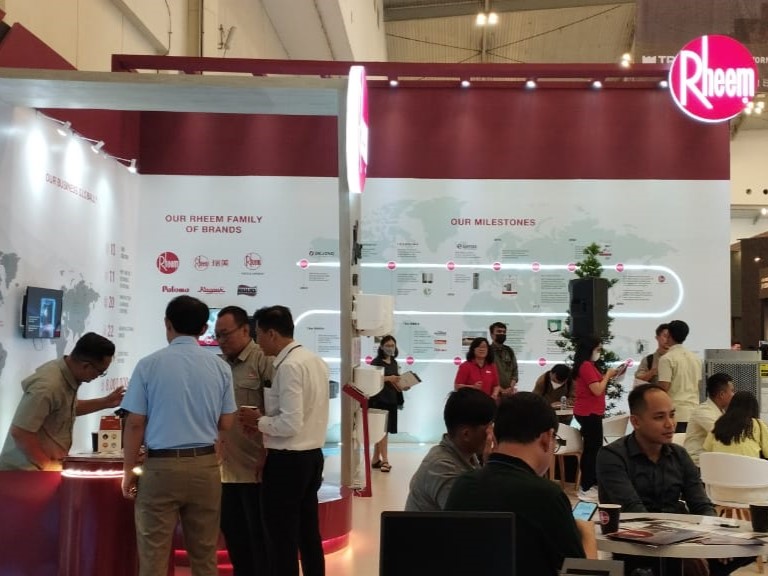 Booth Rheem di ICE BSD.