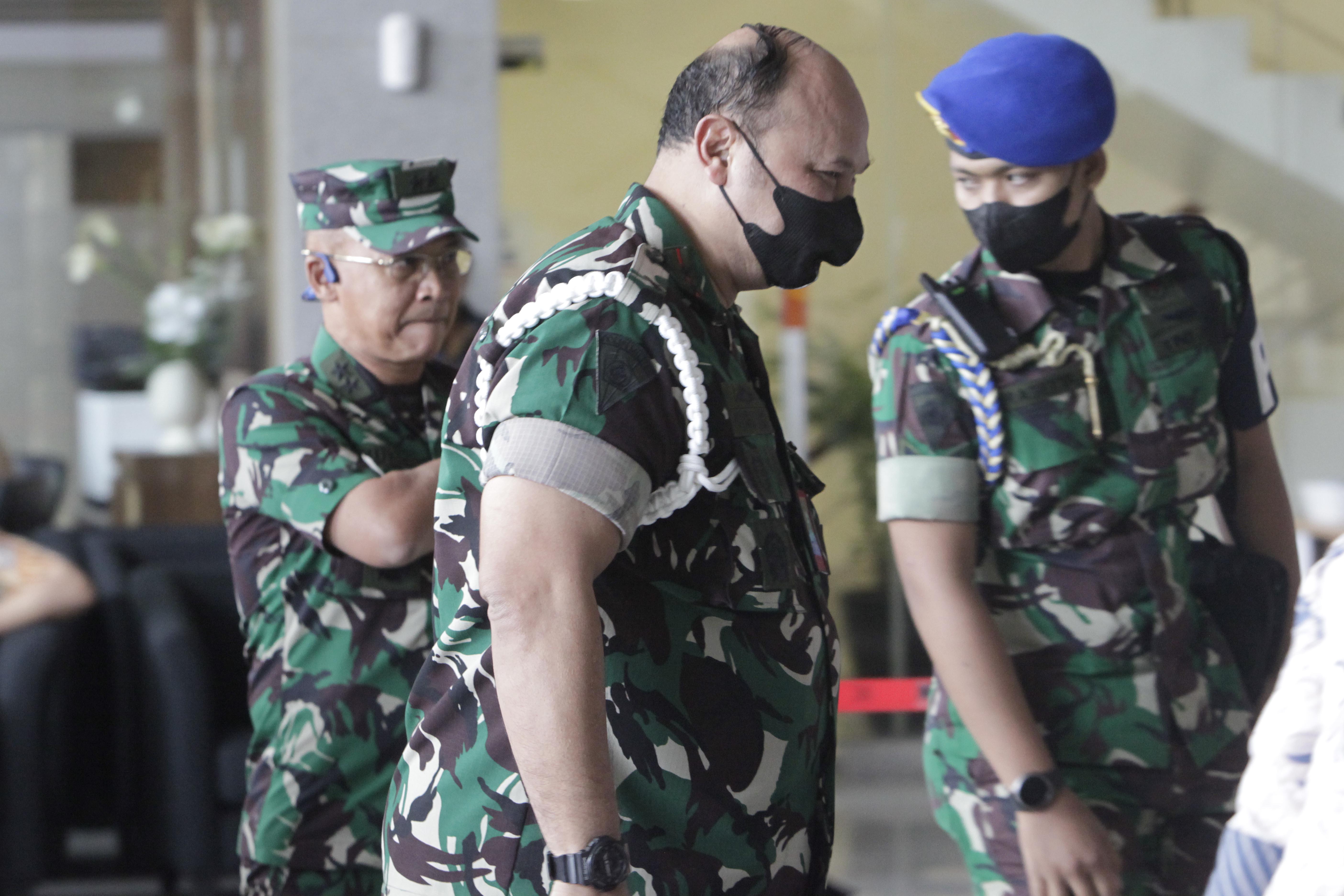 Kehadiran Danpuspom untuk melakukan koordinasi lebih jauh terkait penetapan Koorsmin Kabasarnas Afri Budi Cahyanto menjadi tersangka