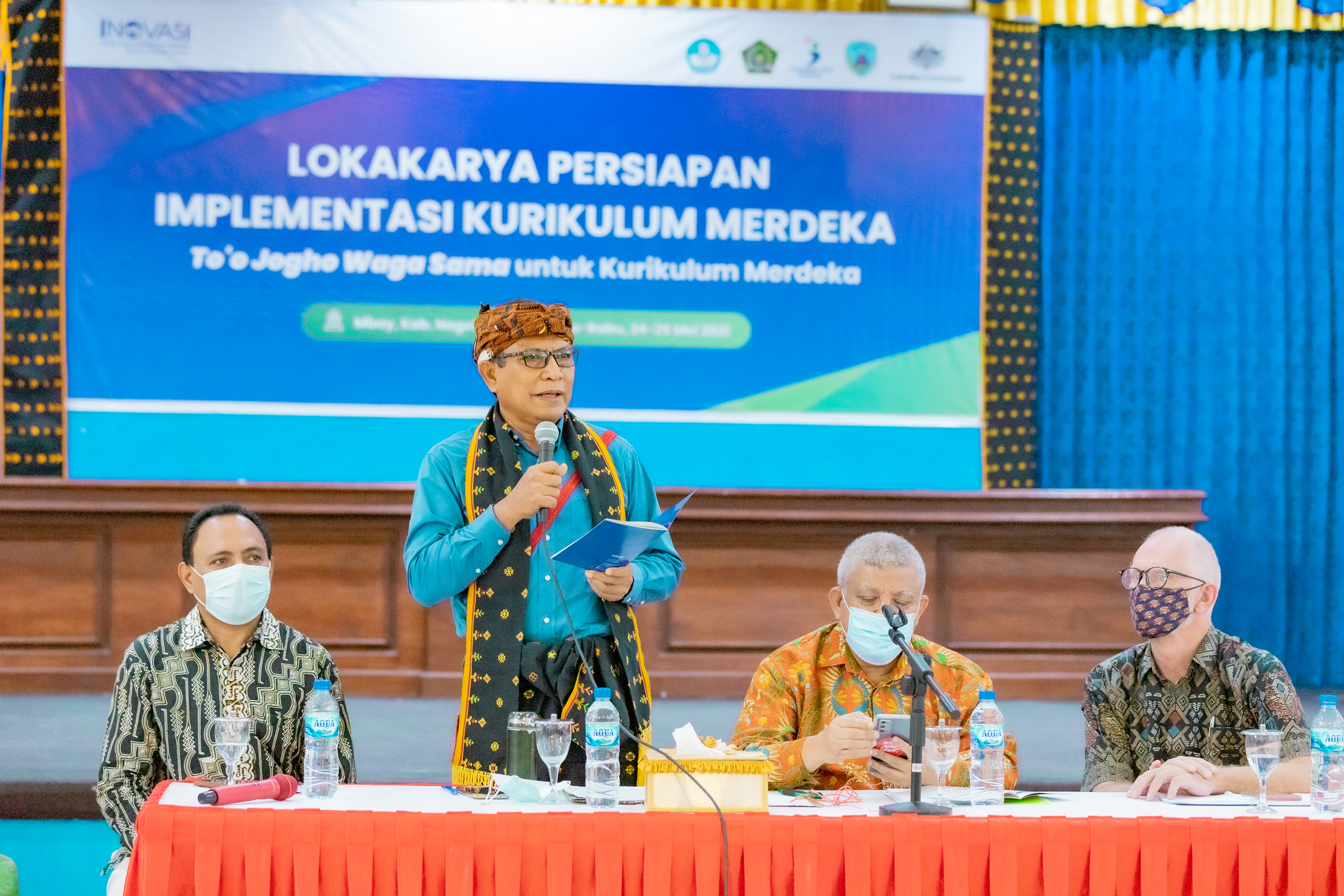 Lokakarya Persiapan Implementasi Kurikulum Merdeka di Nagekeo