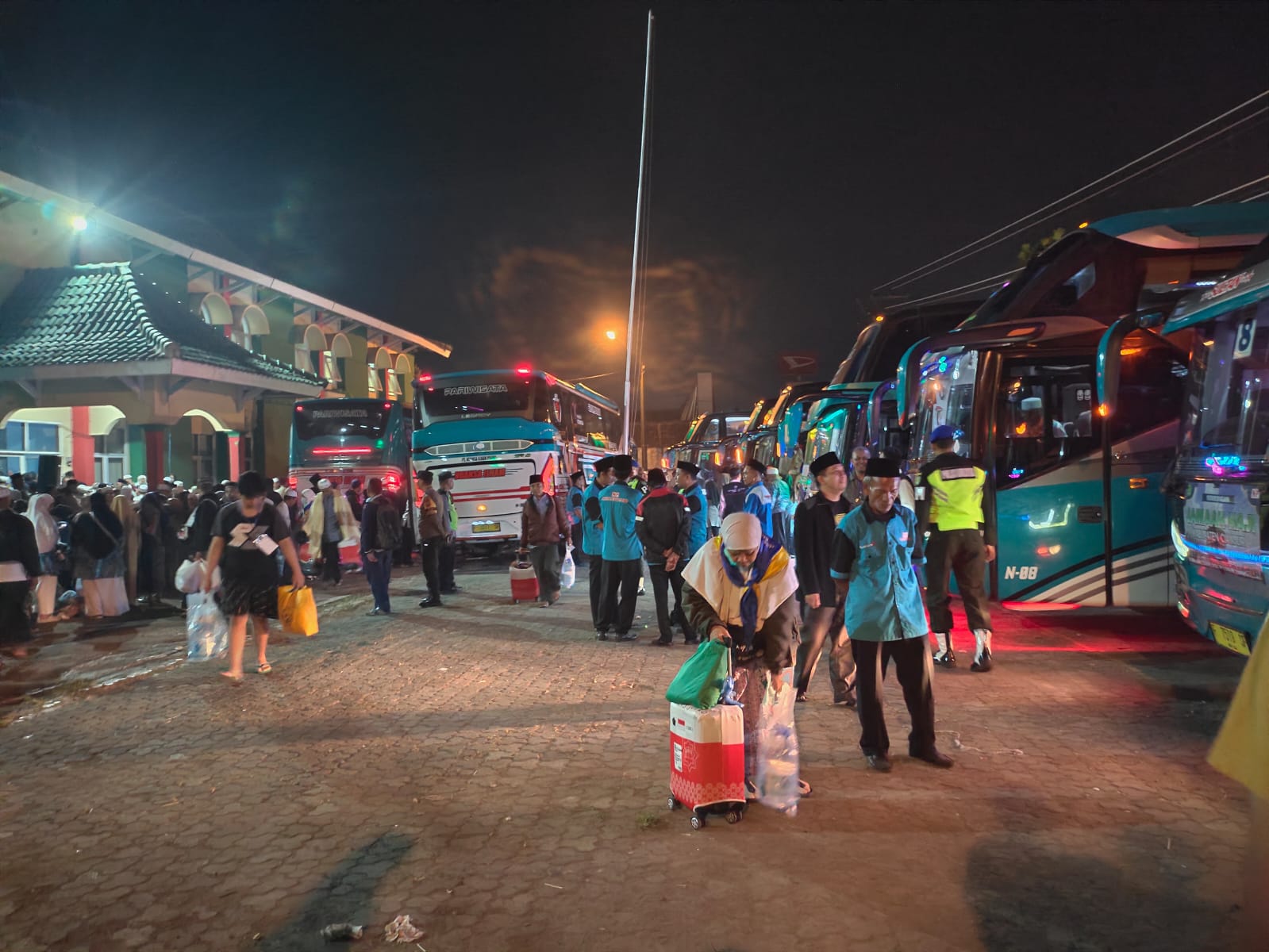 Sebanyak 7.131 Jemaah Haji Sudah Tiba di Tanah Air.