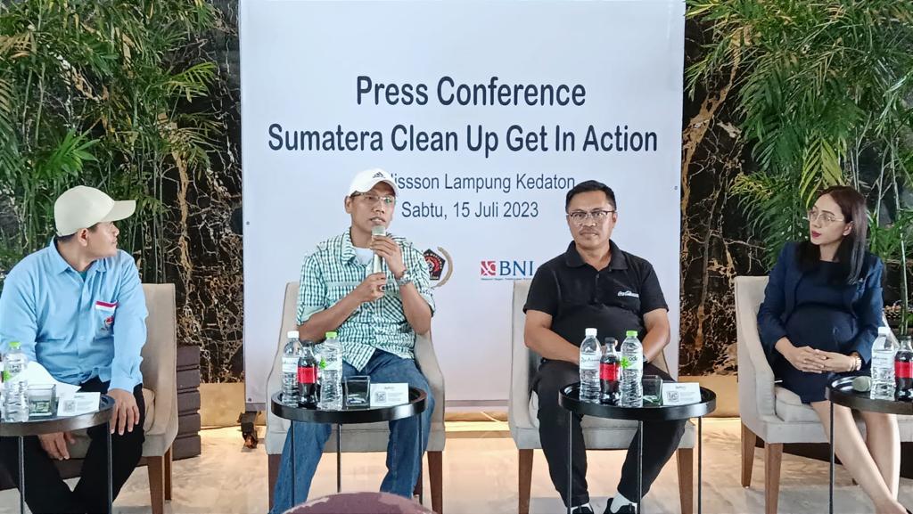 Sumatera Clean Up Get in Action acara puncak perayaan HPN di Lampung