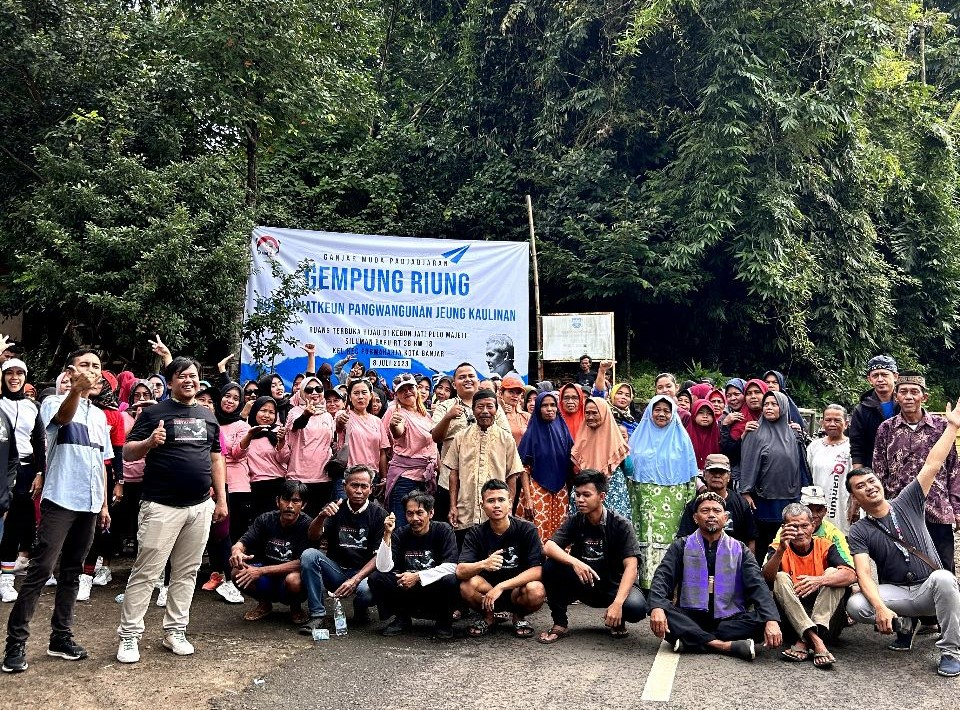 Peserta Lomba layang-layang yang digelar di Kota Banjar