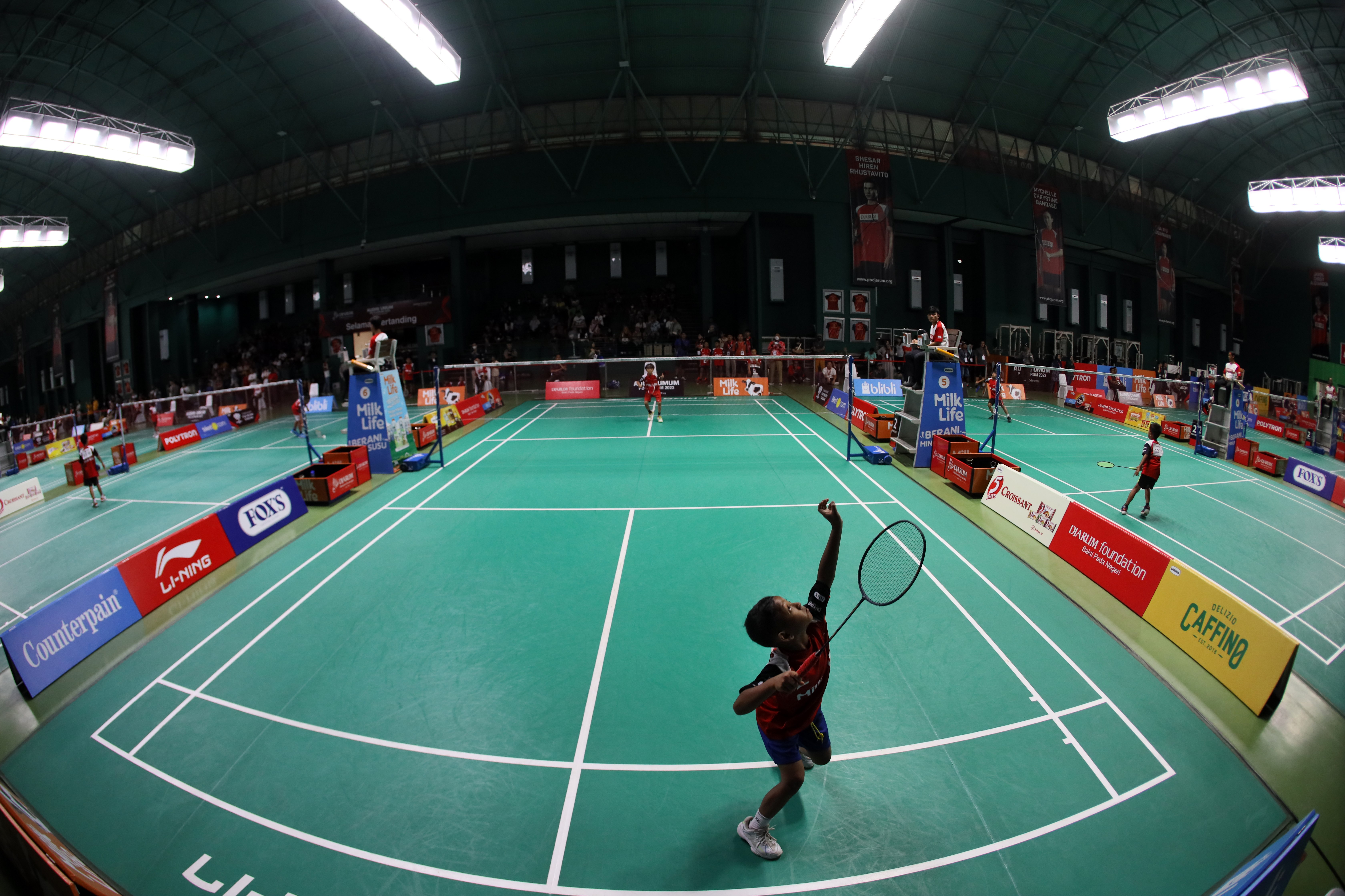 Ratusan atlet kembali unjuk performa terbaik di hadapan Tim Pencari Bakat pada screening tahap kedua, Senin (3/7).