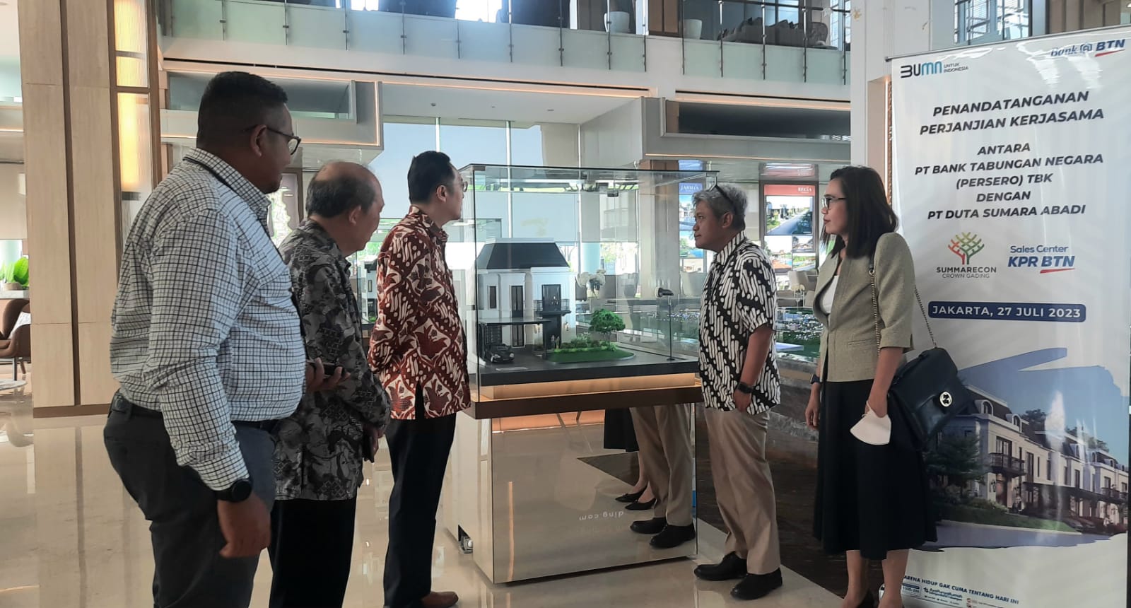 Bank BTN-Summarecon Agung bidik pembiayaan KPR nonsubsidi