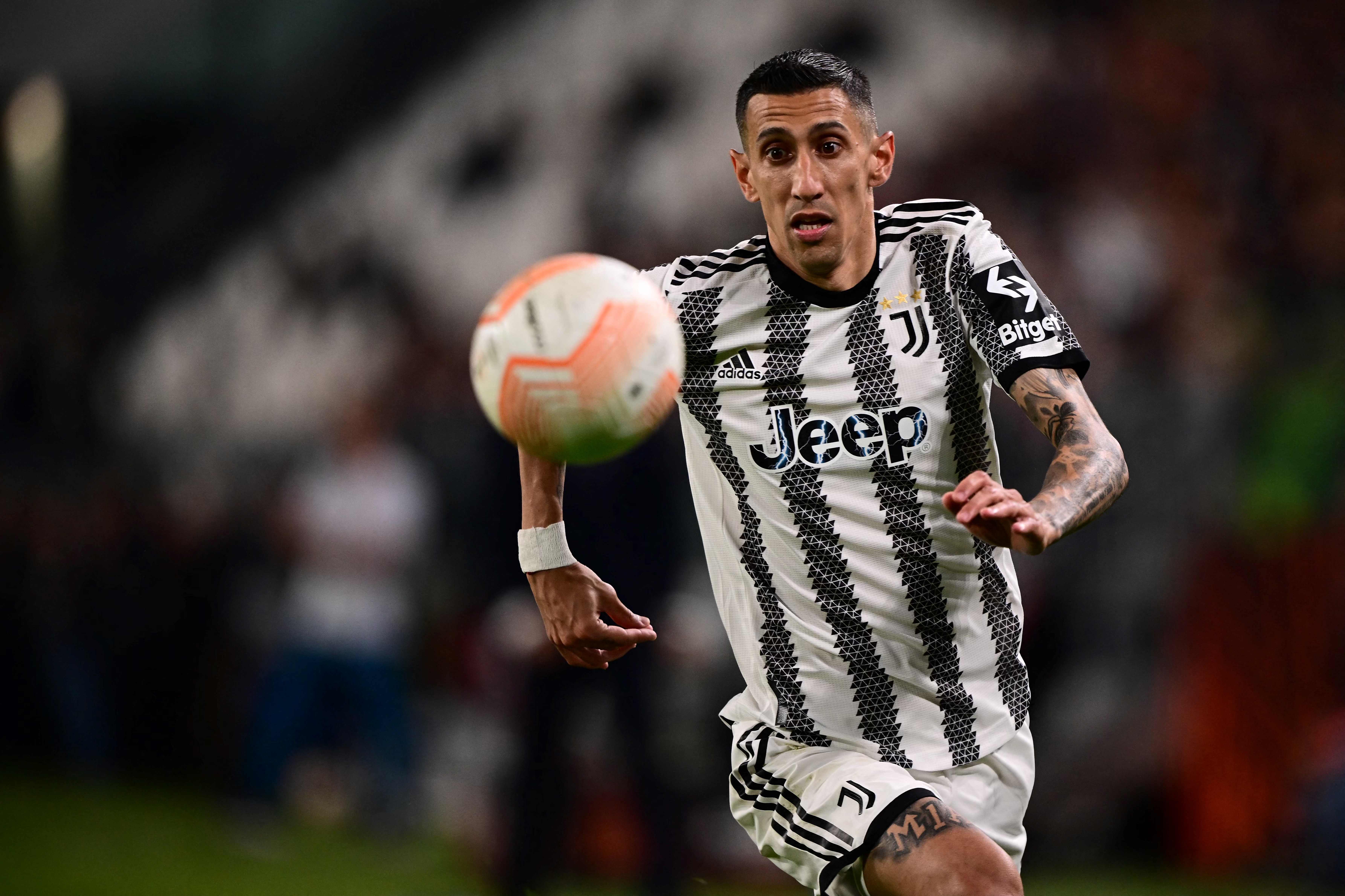 Angel Di Maria kala masih berseragam Juventus