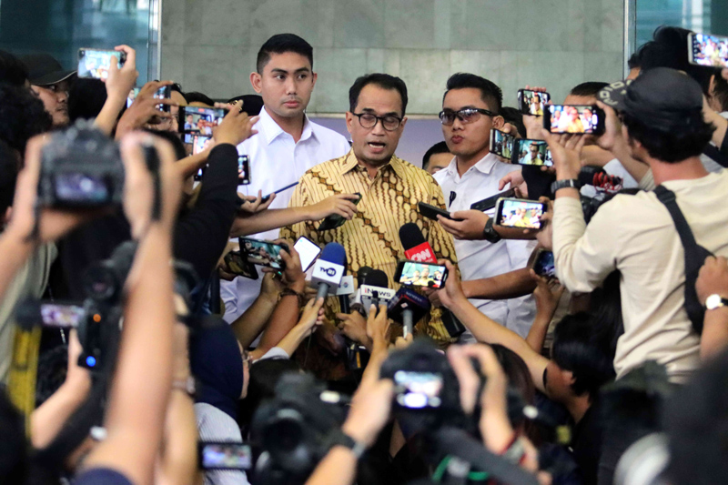 Budi Karya Sumadi dimintai keterangan tentang proses pengawasan pekerjaan proyek di Kementerian Perhubungan.