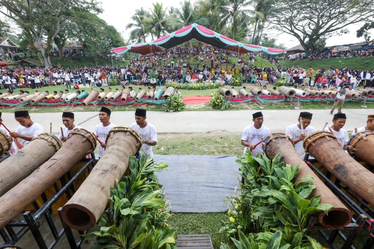 Pertunjukan Beduig Kerok di Kabupaten Serang, Banten
