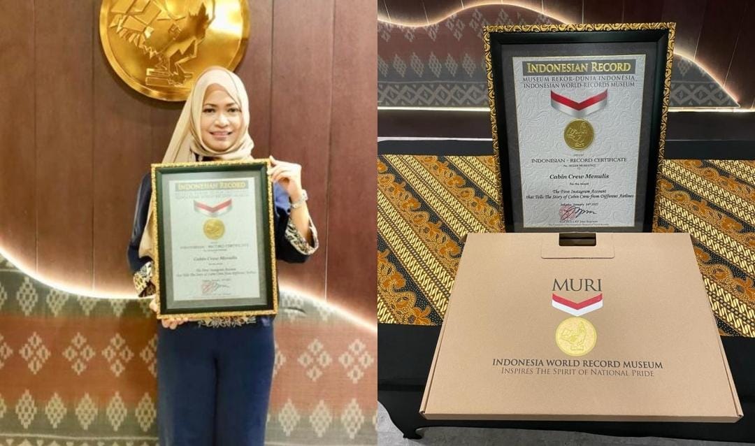 Rekor MURI untuk platform Cabin Crew Menulis