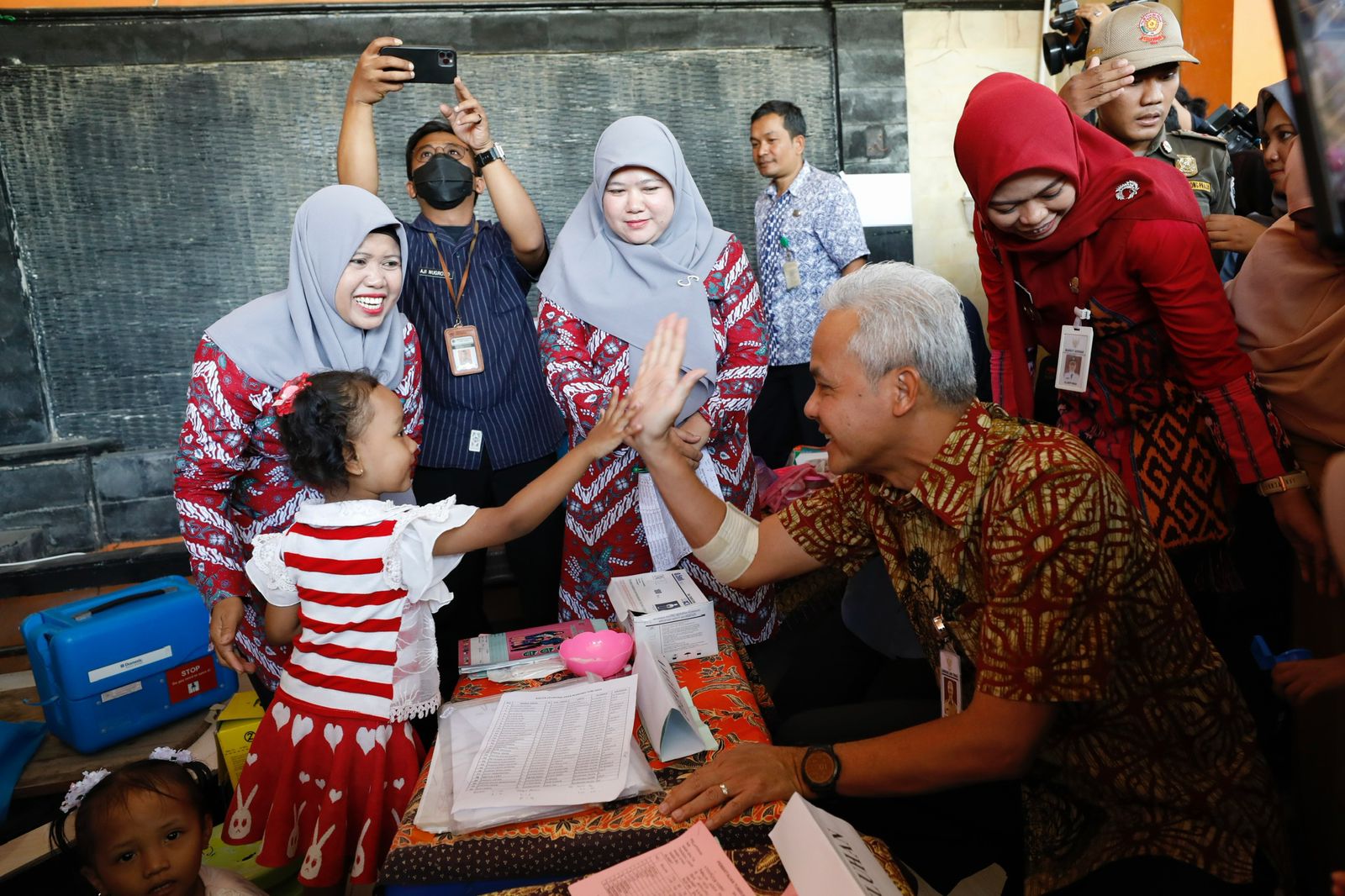 Ganjar Tegaskan Komitmen Pemprov Jateng Turunkan Stunting