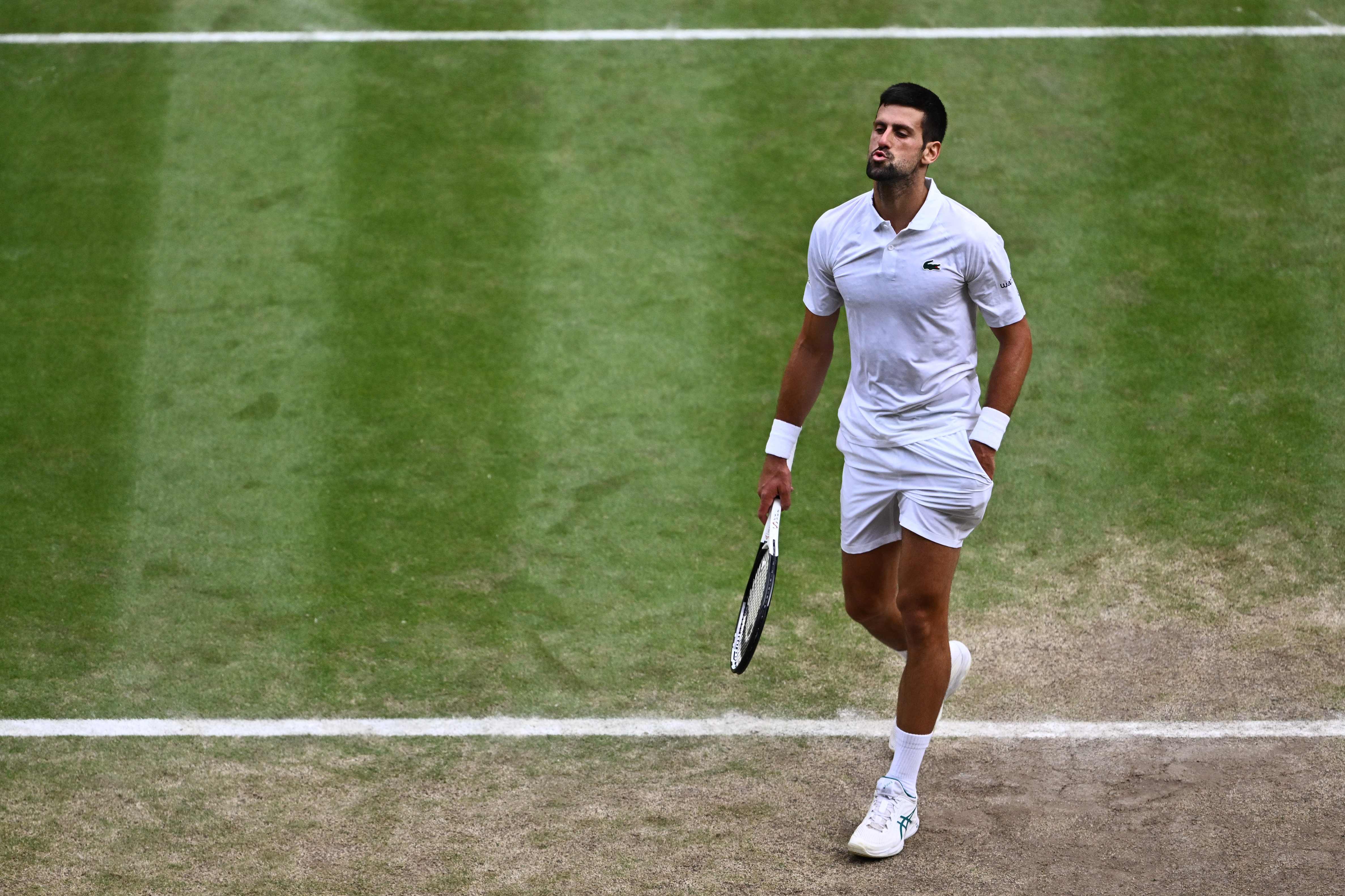 Petenis Serbia Novak Djokovic