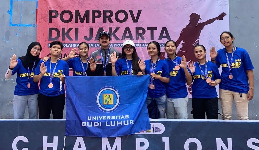 Universitas Budi Luhur Tembus 5 Besar Pomprov DKI Jakarta